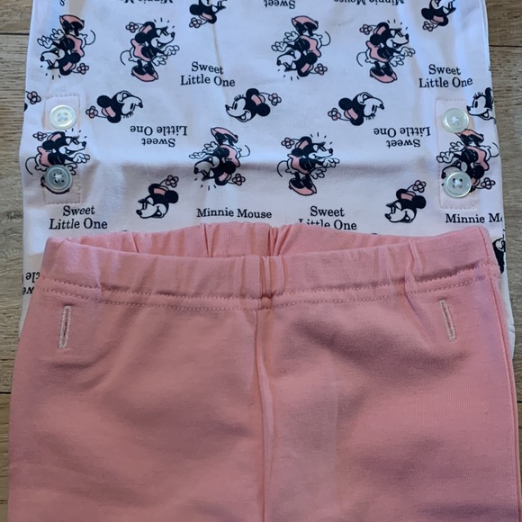 Uniqlo toddler long sleeve Minnie Mouse pajamas - Picture 5 of 5